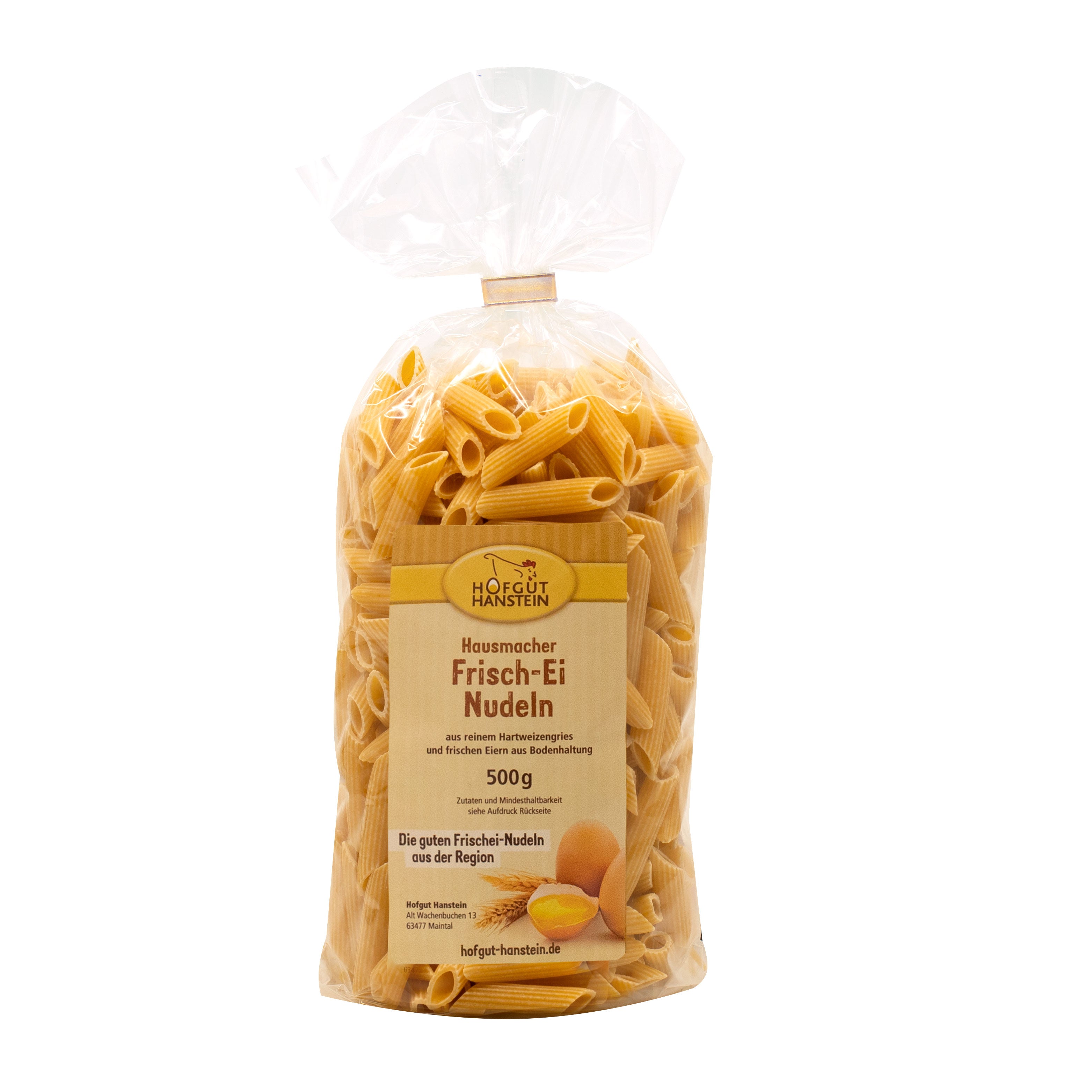 Hofgut Hanstein Penne | Hausmacher Frisch-Ei-Nudeln Hofgut Hanstein Penne | Hausmacher Frisch-Ei-Nudeln